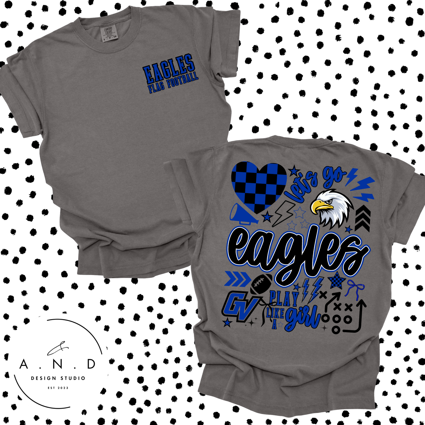 EAGLES DOODLE- Flag Football