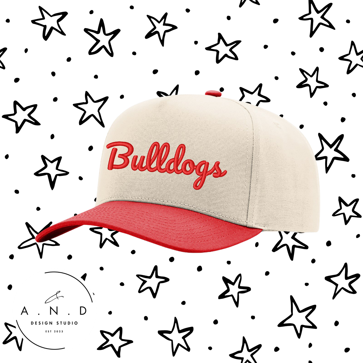 Odessa Embroidery Full Fabric Hat