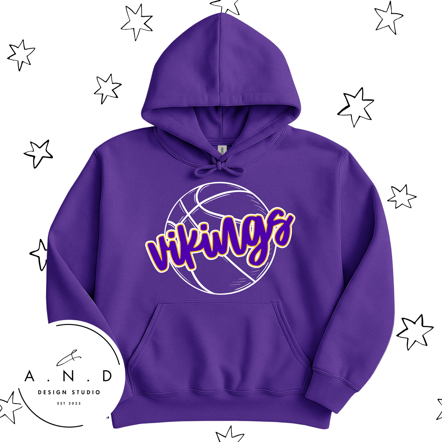 Vikings Basketball Ball