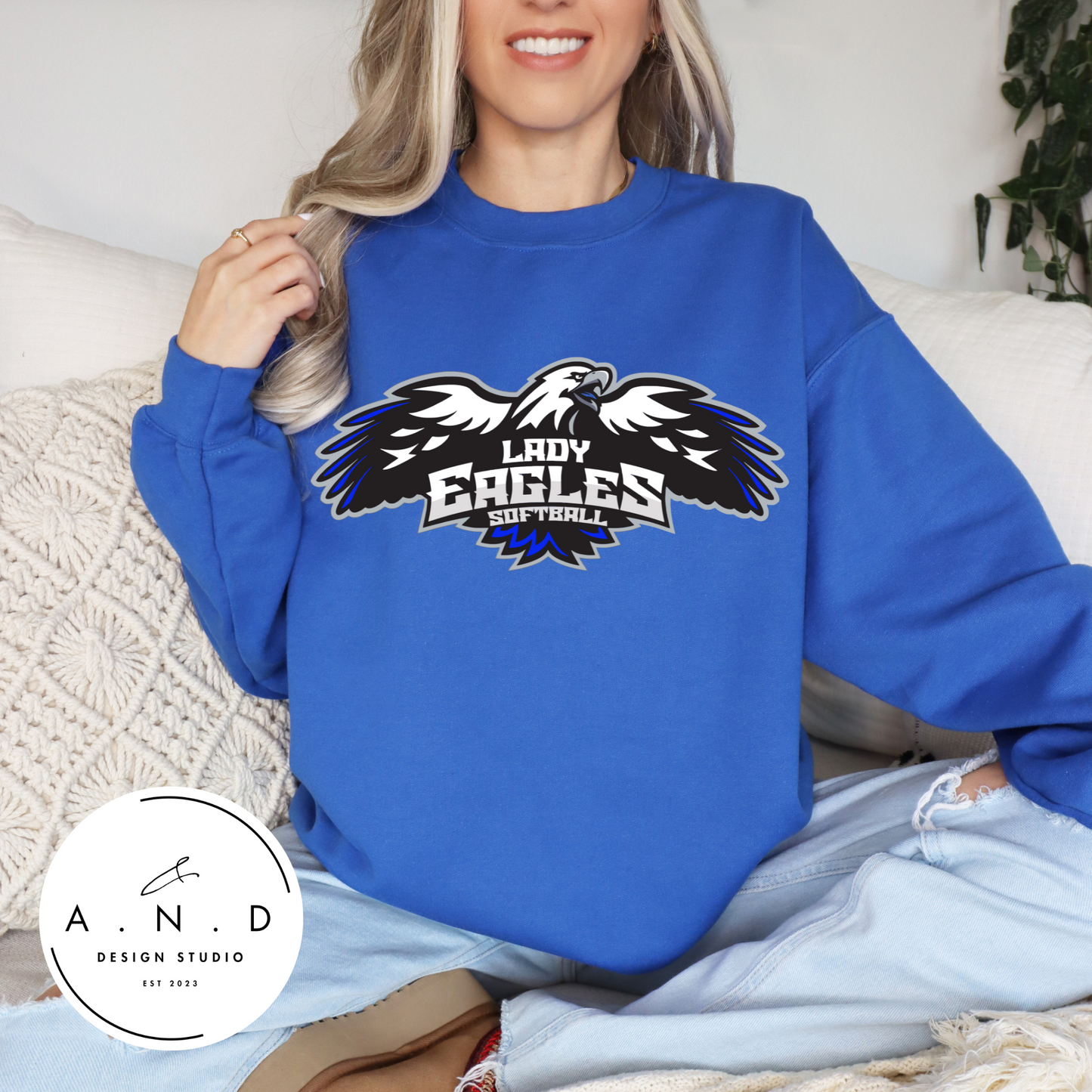Lady Eagles Logo- Sweatshirts