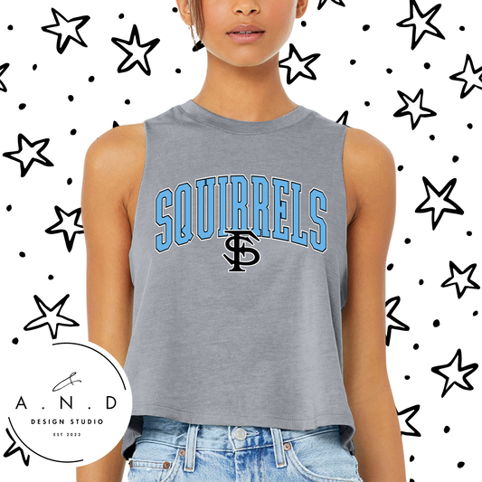 Fighting Squirrels Tank Tops