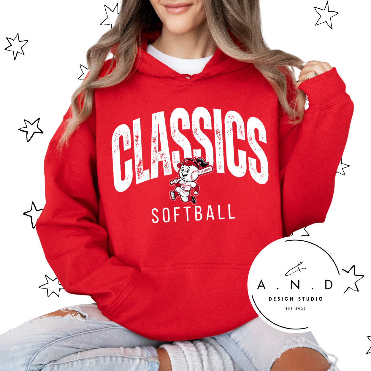 Classics Softball- Distressed