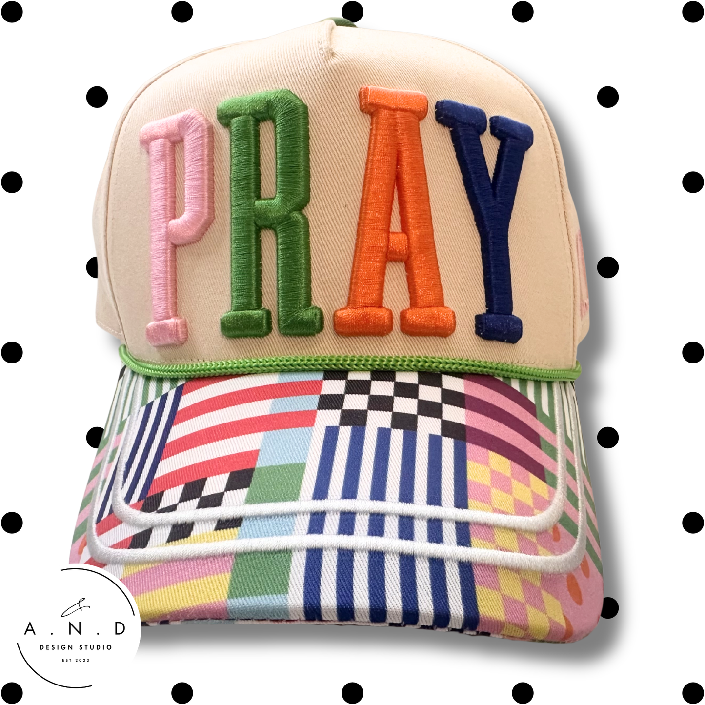 PRAY canvas hat