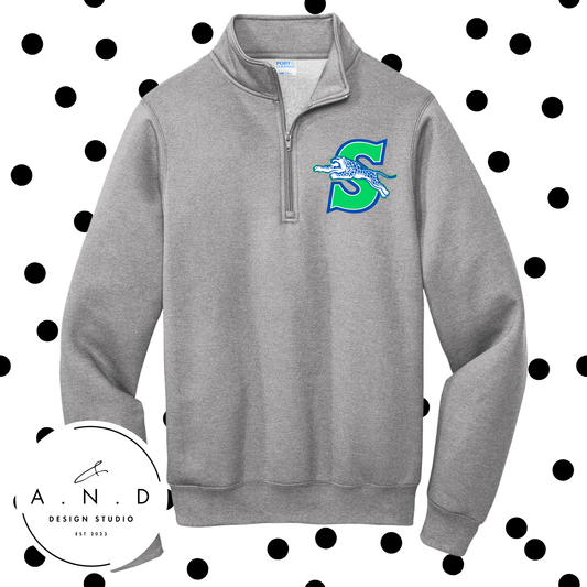 Jaguars- Fleece Quarter Zip