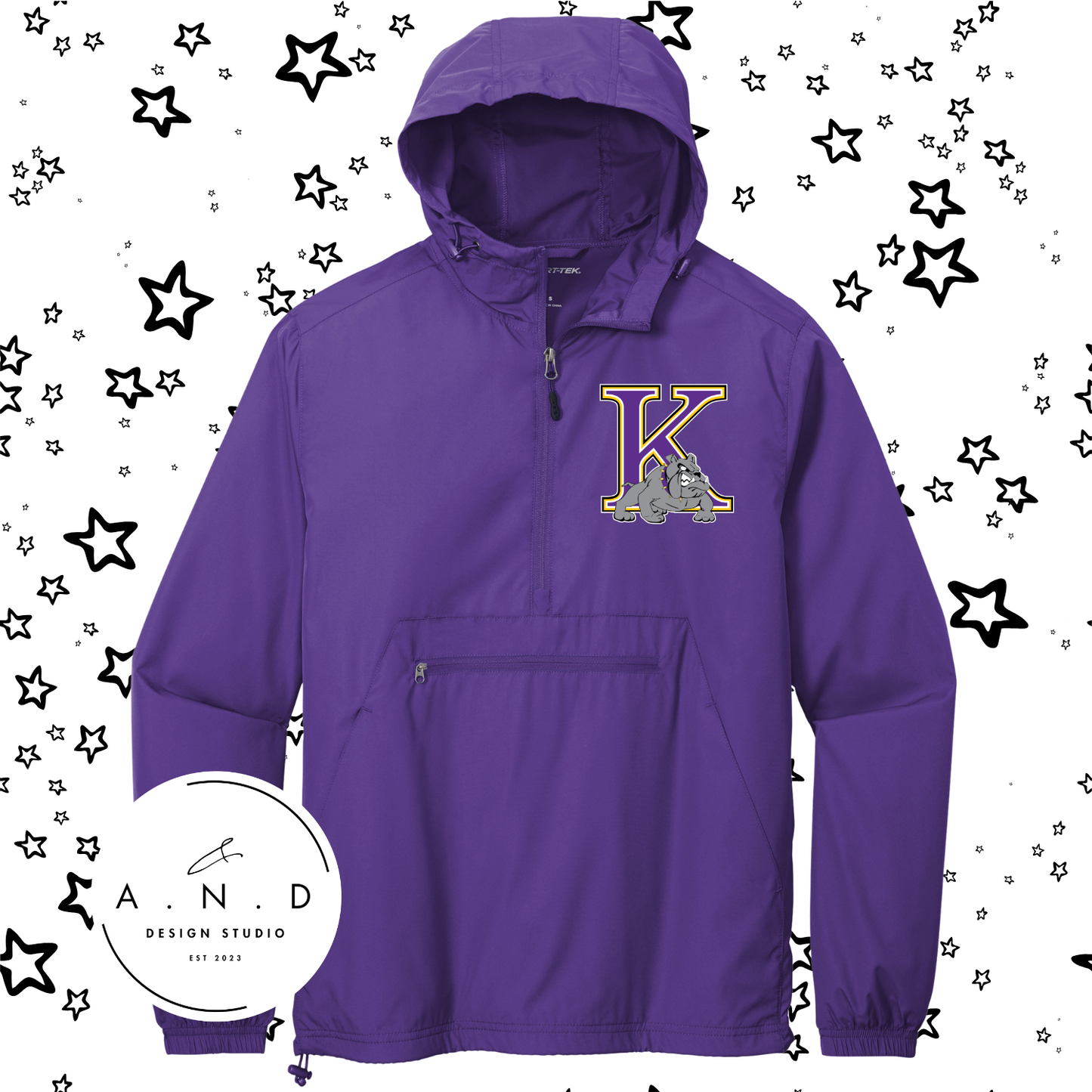 Kearney Bulldogs Windbreaker