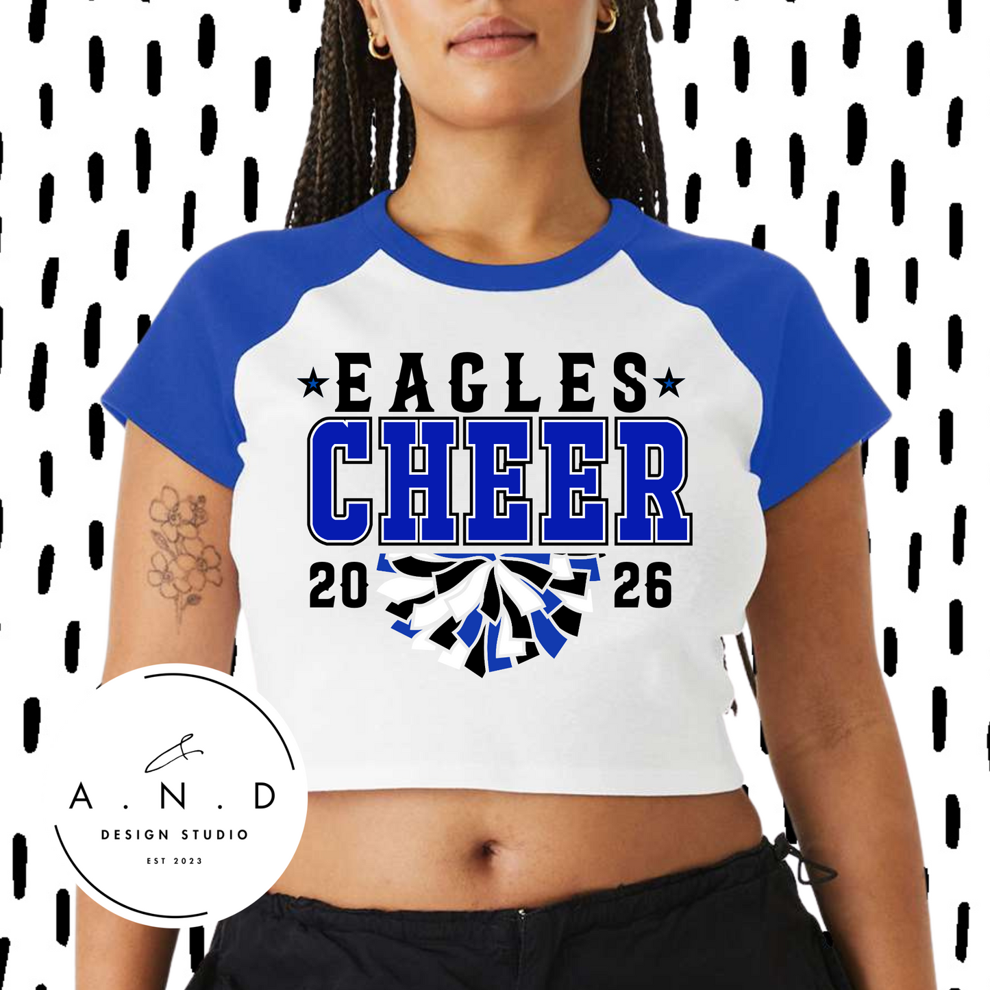 Micro Rib Raglan Baby Tee