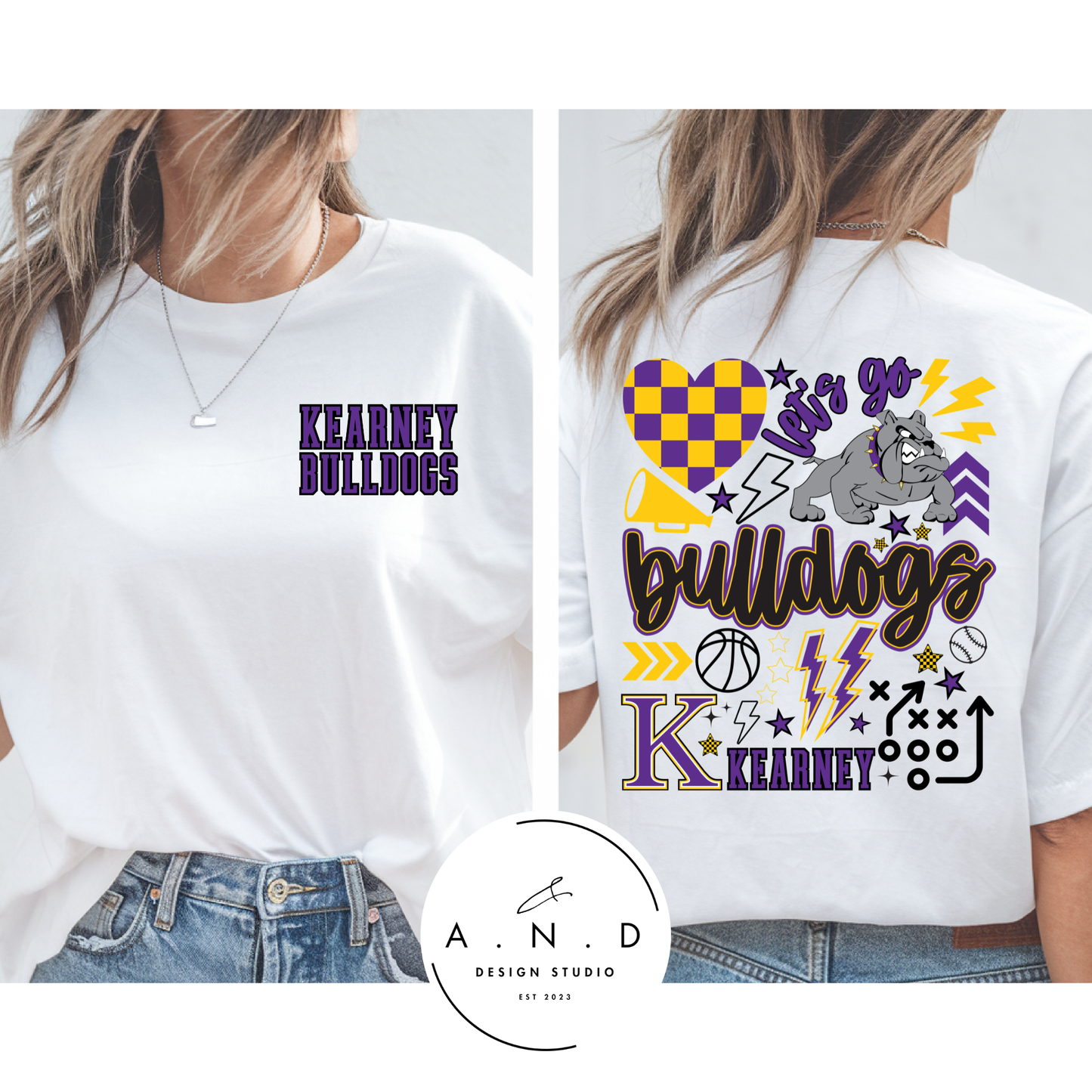 Kearney Bulldogs Doodle