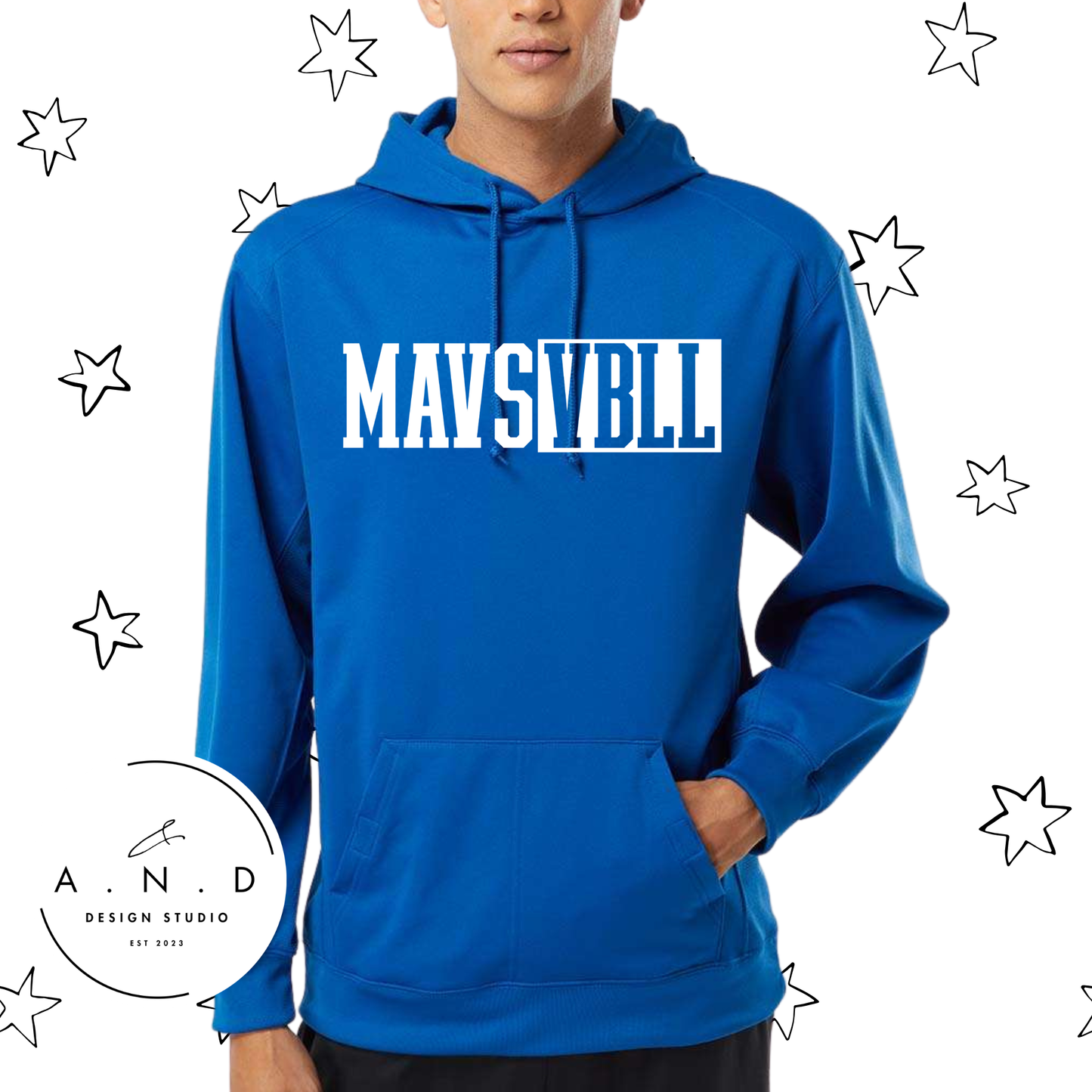 MAVS Volleyball Performance Hoodie