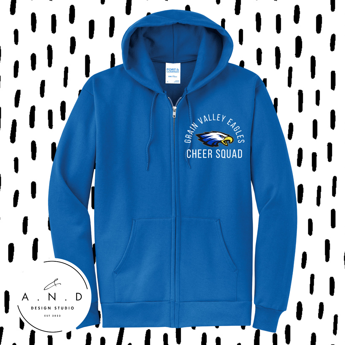 Eagles Cheer Full-Zip Jacket