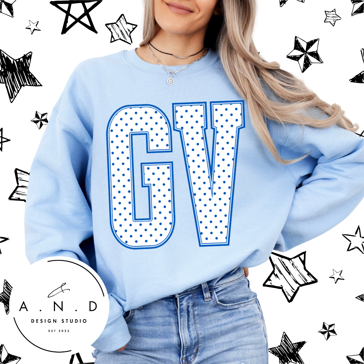 GV Varsity Polka Dot