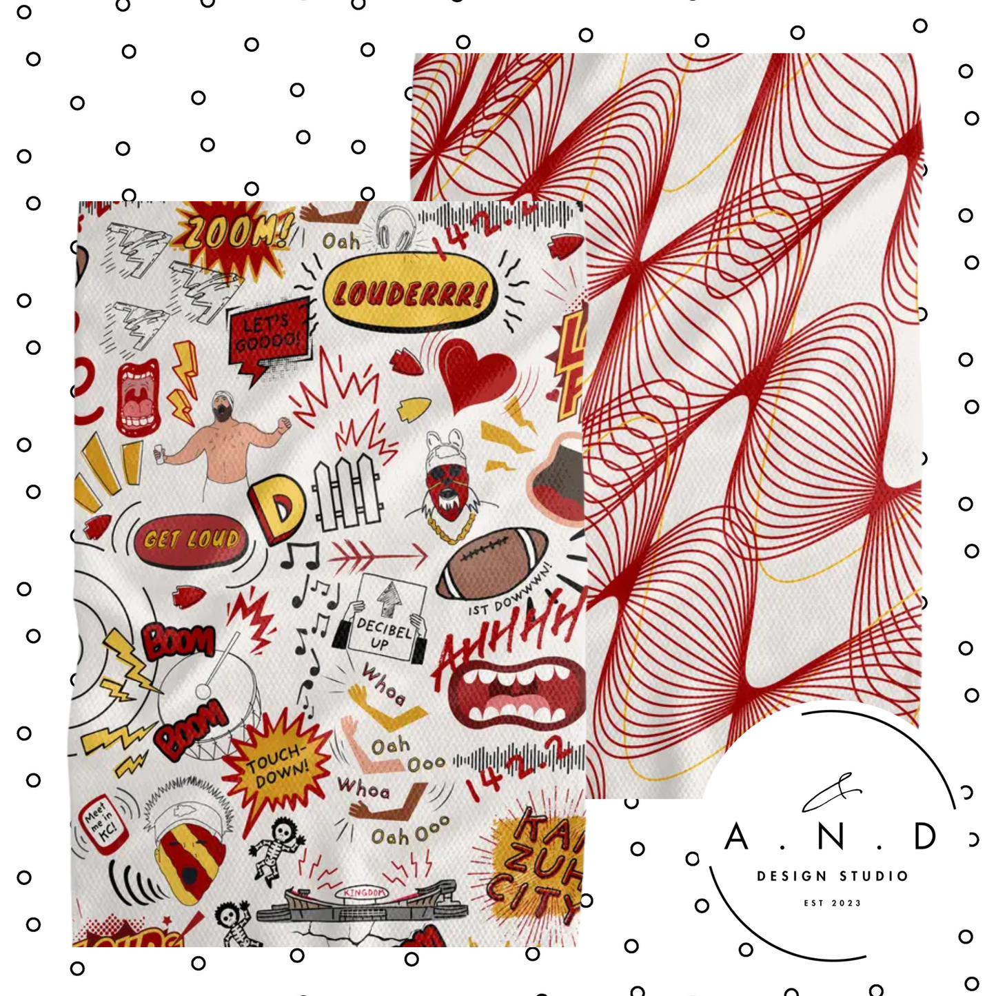 Kansas City Football Towel