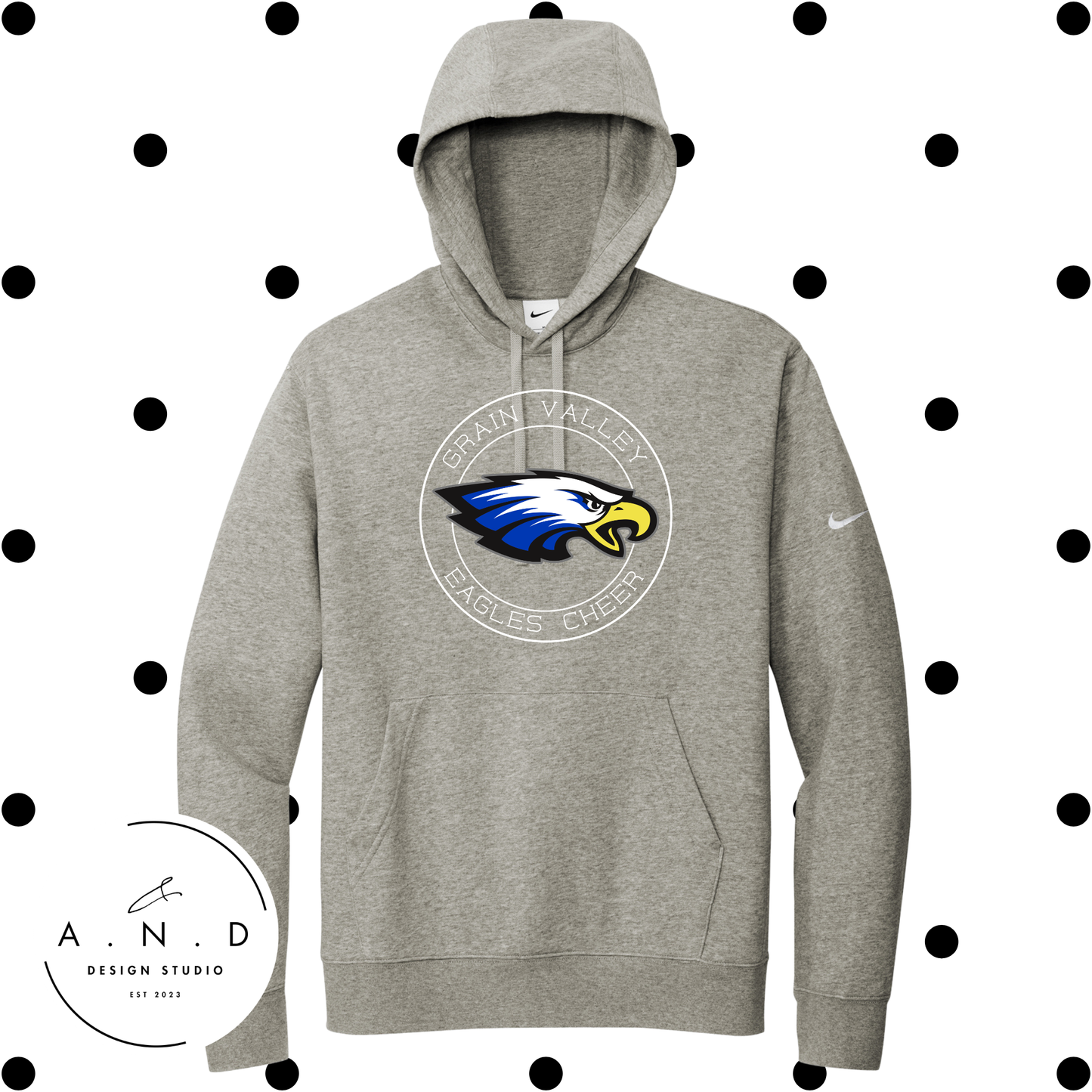 Grain Valley Eagles Cheer Circle- Nike