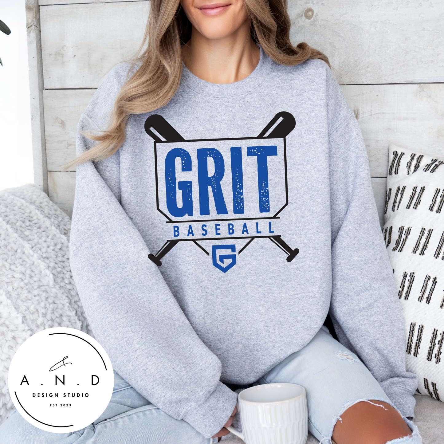 KC Grit Home Plate Logo