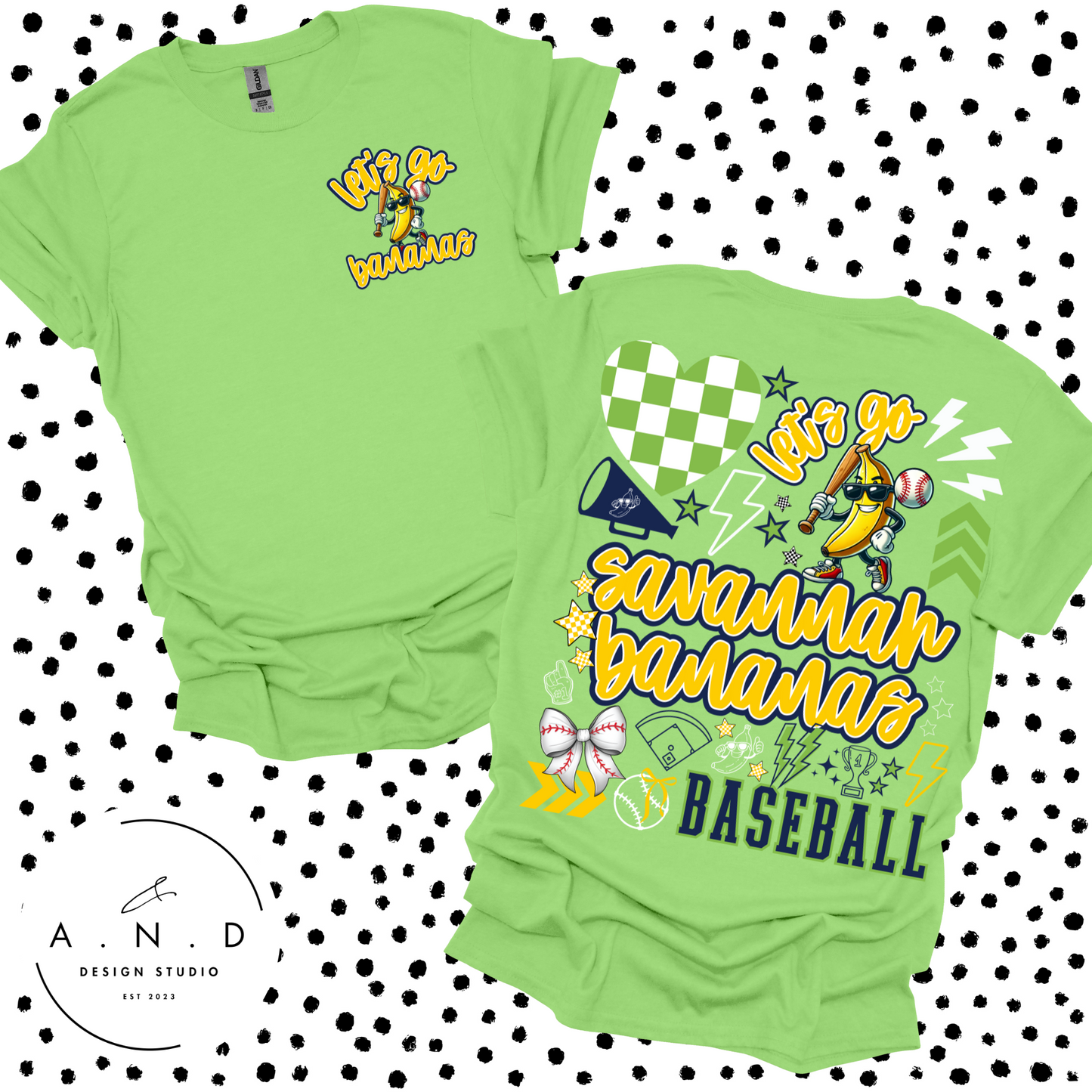 Savannah Bananas Doodle