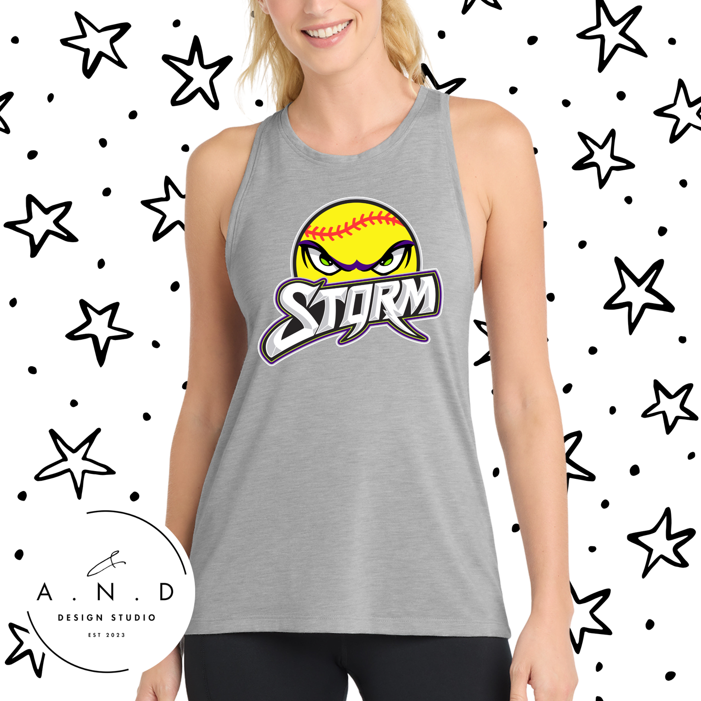 Storm Softball Tank Tops