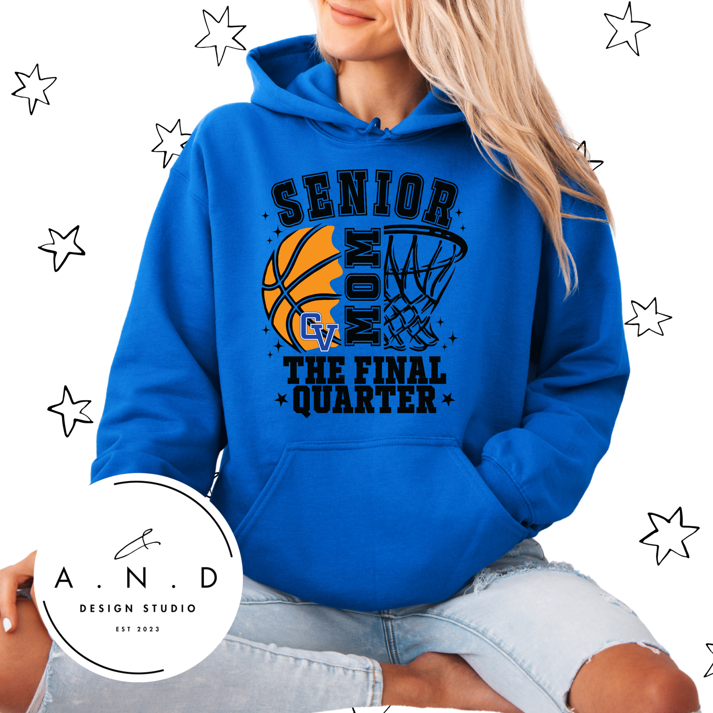 Senior Mom Final Quarter Eagles Basketball