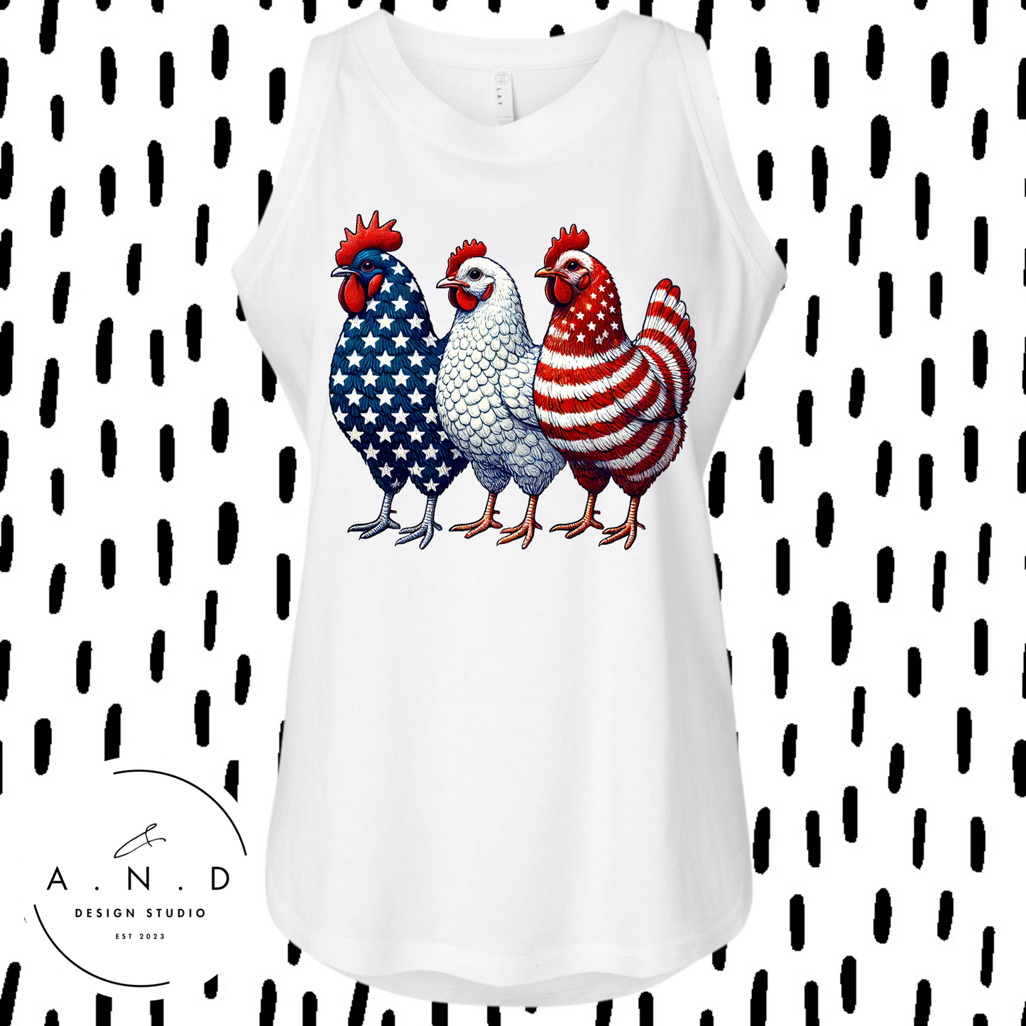 RED, WHITE, & CHICKEN