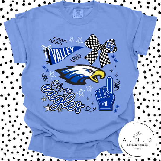 Grain Valley Eagles Doodle