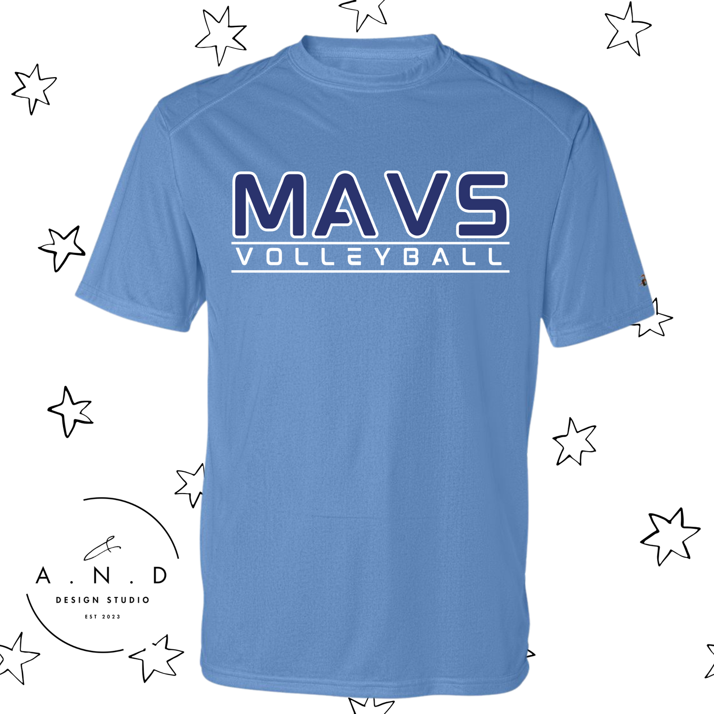 MAVS Volleyball Performance T-Shirt