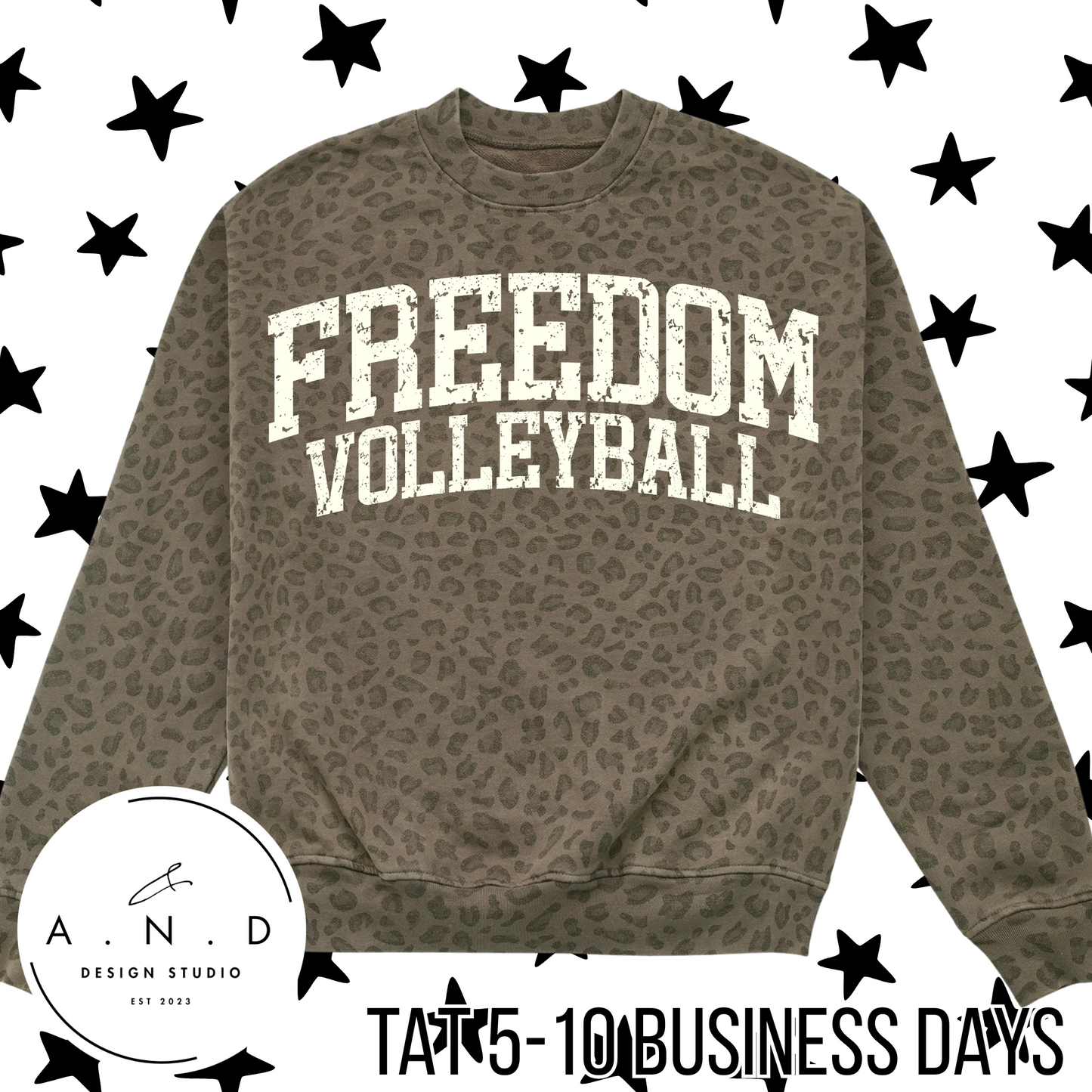 FREEDOM VOLLEYBALL - Vintage Leopard
