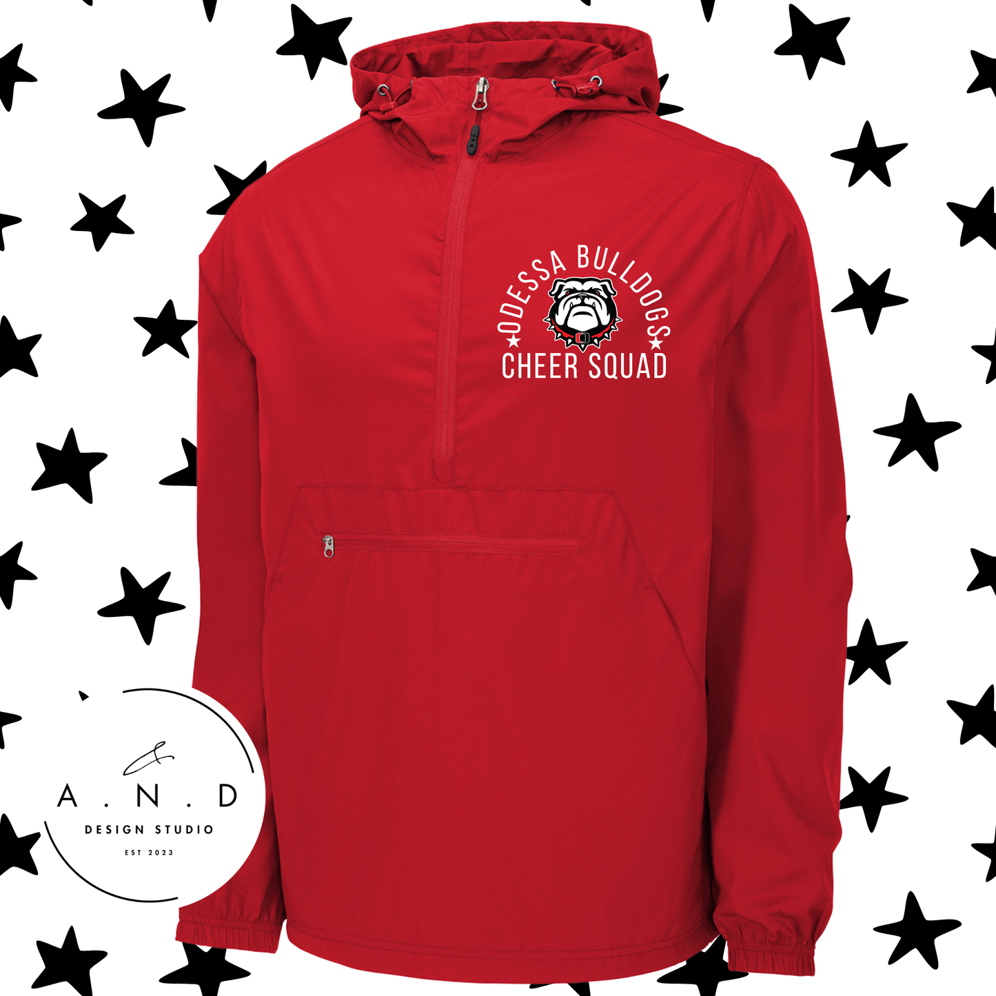 Odessa Cheer Squad Windbreaker