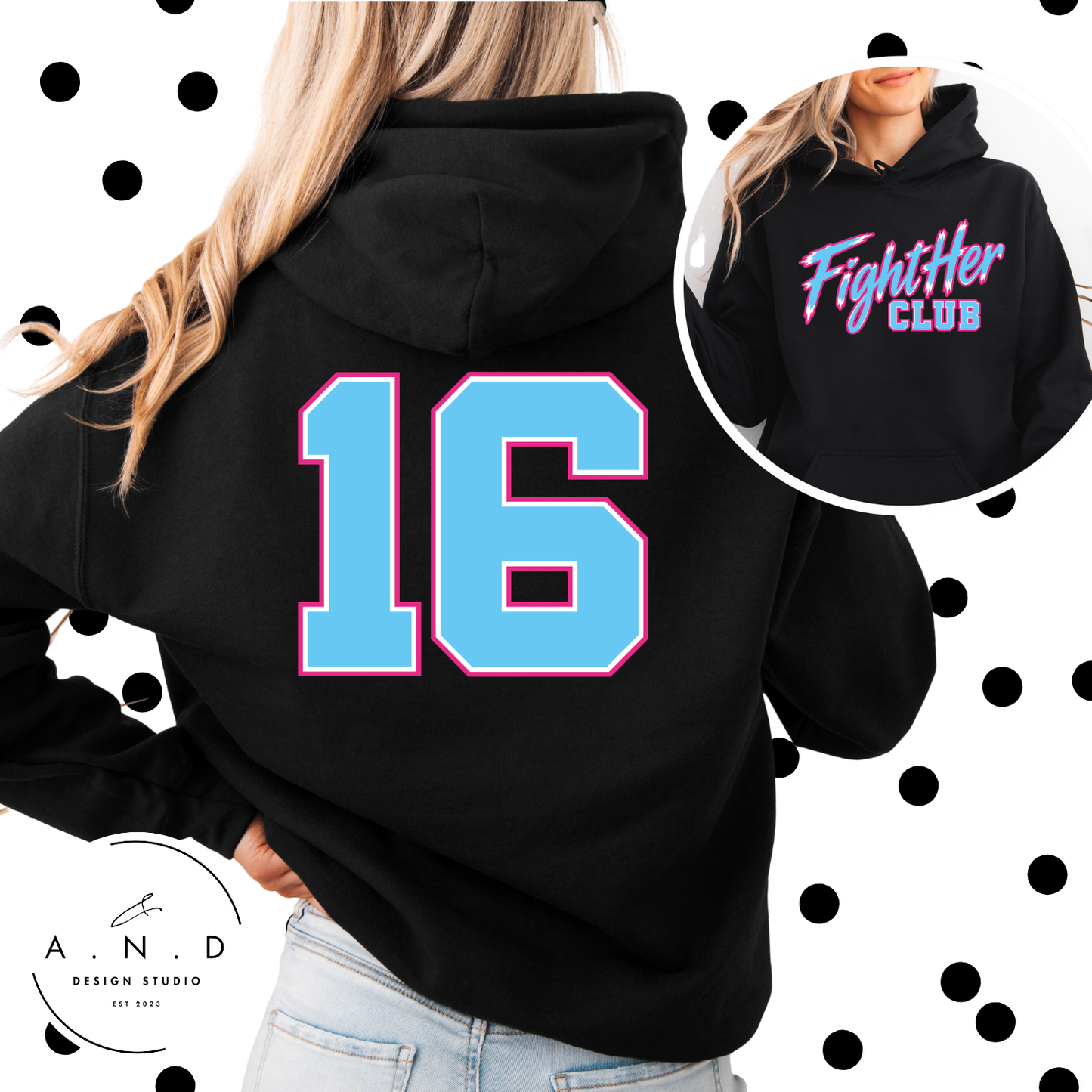 FightHer Club Basketball- Team Hoodie