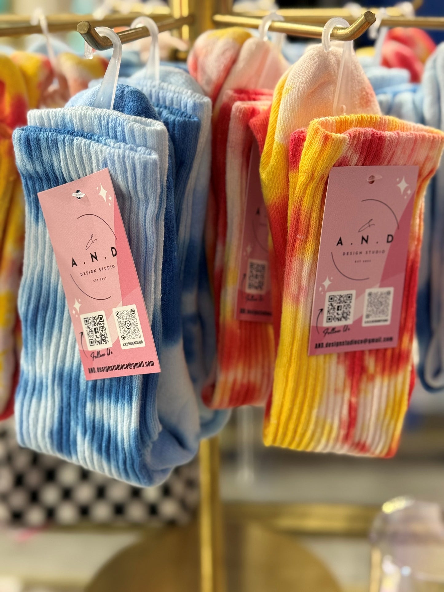 TIE-DYE SOCKS