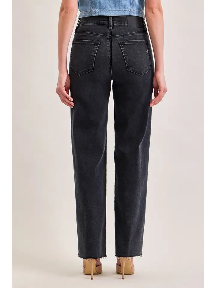 Hidden- Dad Jean (Dark Grey)
