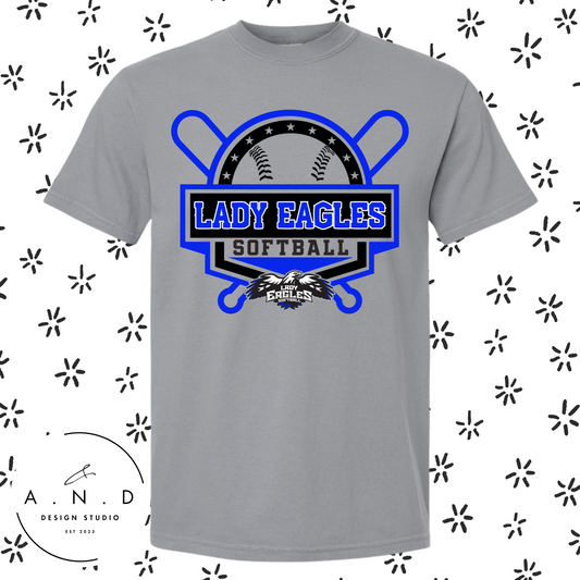 Lady Eagles Softball- Tees & Tanks