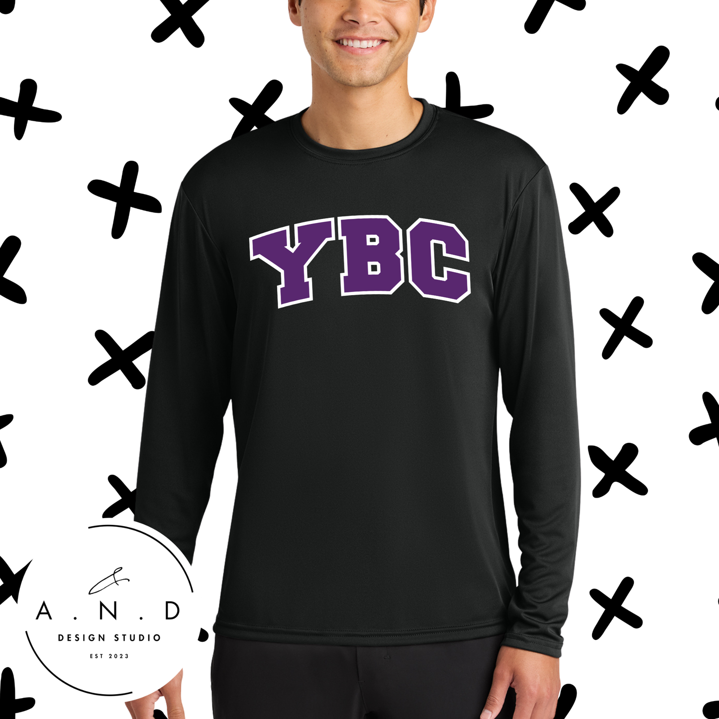YBC- performance long sleeve tee