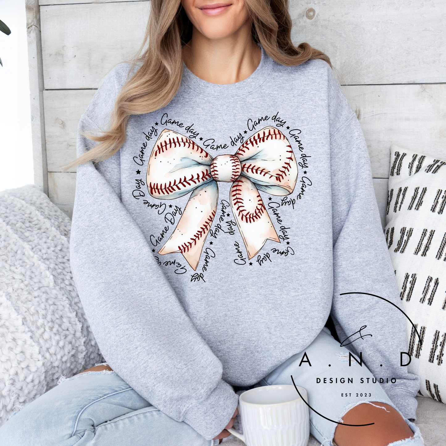 GAME DAY  Baseball Bow