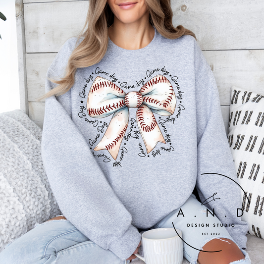 GAME DAY  Baseball Bow