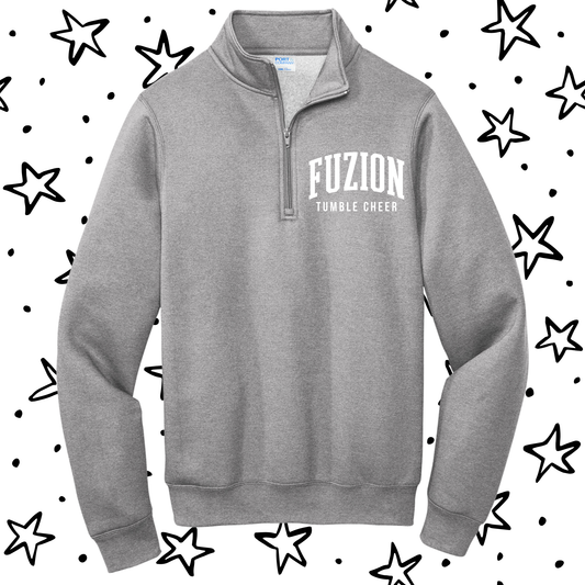 FUZION TUMBLE CHEER- Fleece Quarter Zip