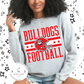 Odessa Bulldogs Football Helmet