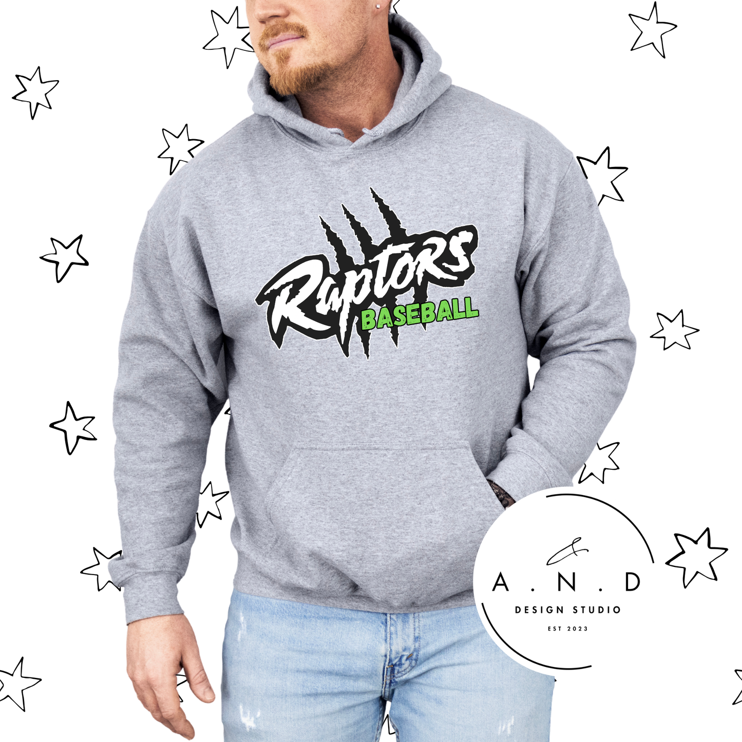 Raptors Baseball Logo