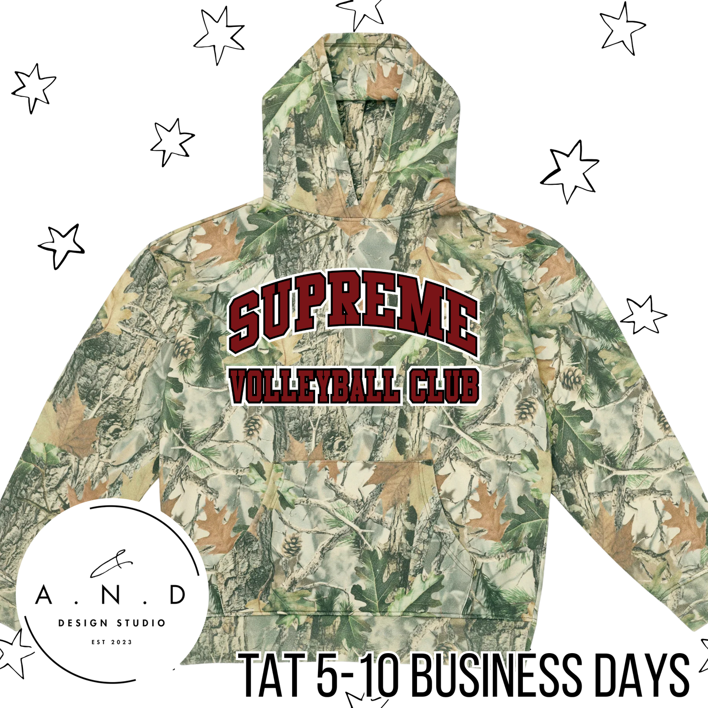 Supreme Volleyball Club Vintage Camo