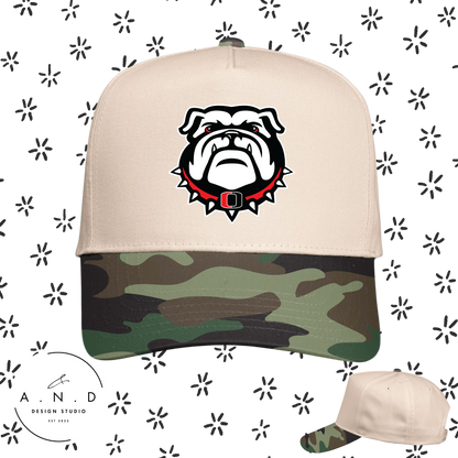 Odessa Embroidery Full Fabric Hat- Camo