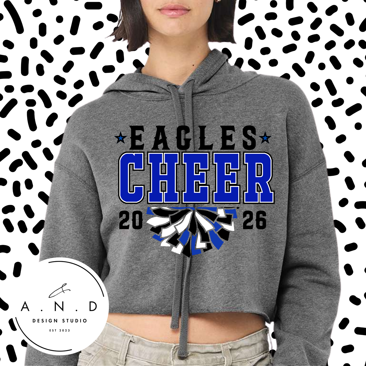 Crop Fleece Hoodie