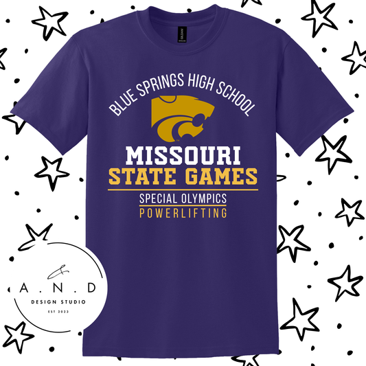 BS Missouri State Games Special Olympics Powerlifting