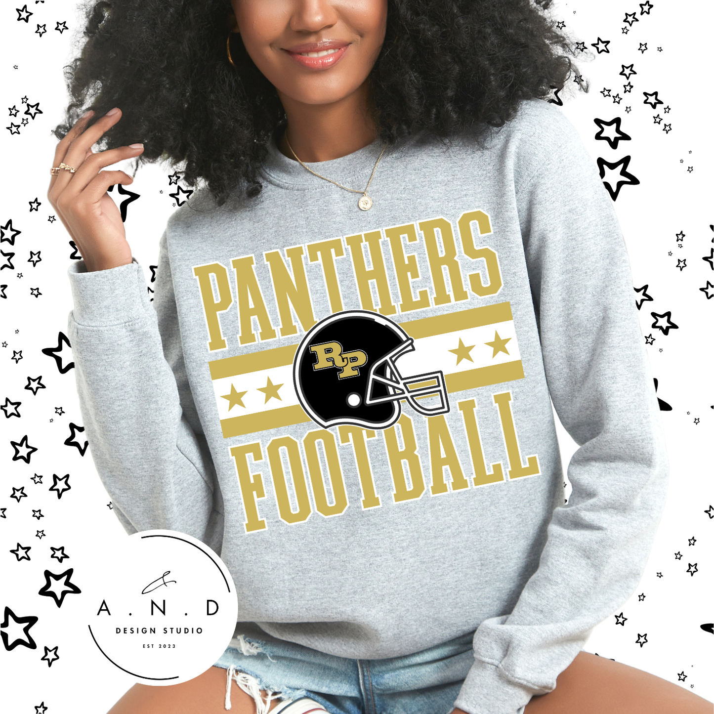RP Panthers Football Helmet