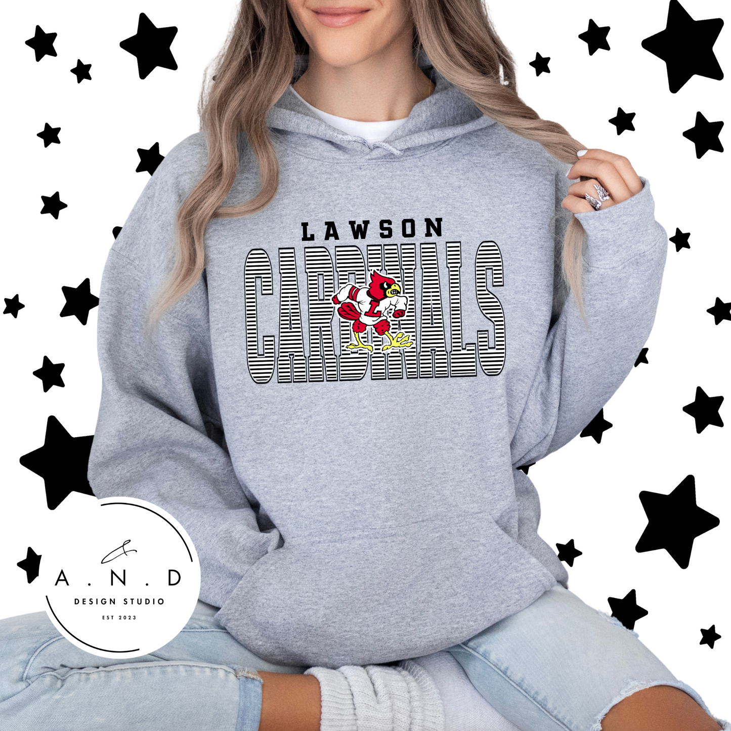 Lawson Cardinals Stripe