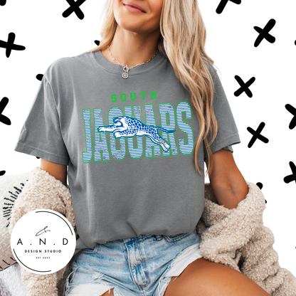 Jaguars Stripe Distressed