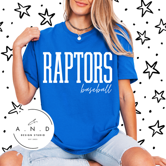 Raptors Baseball- Tall