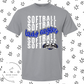 Lady Eagles Wavy- Tees & Tanks