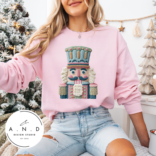 Nutcracker- faux yarn