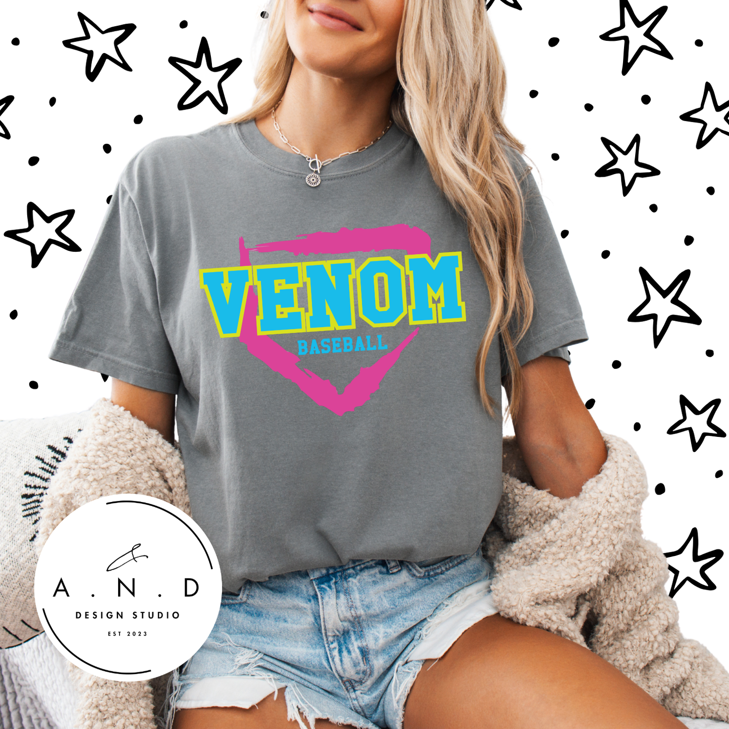 KC Venom Plate Logo