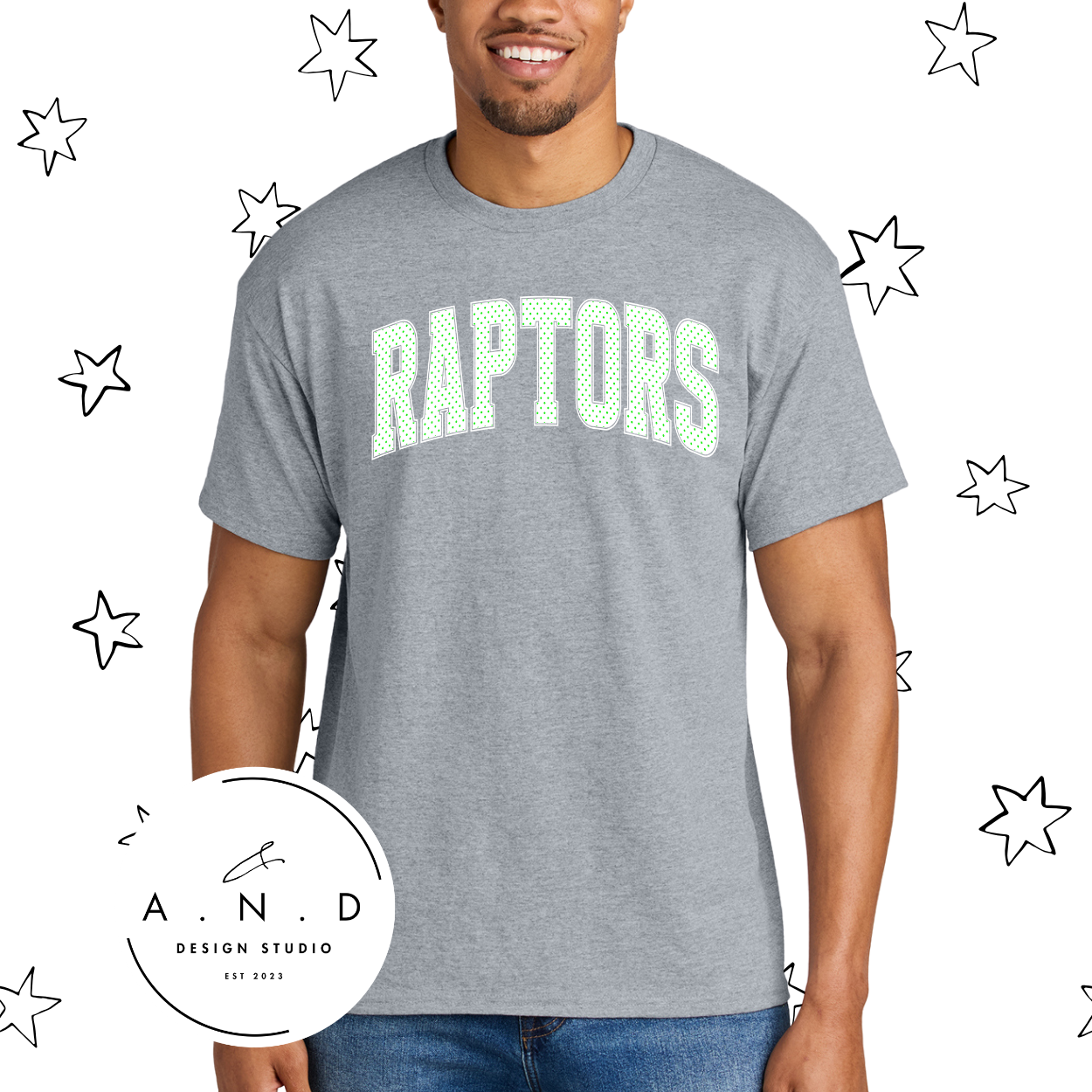 Raptors Polka Dots