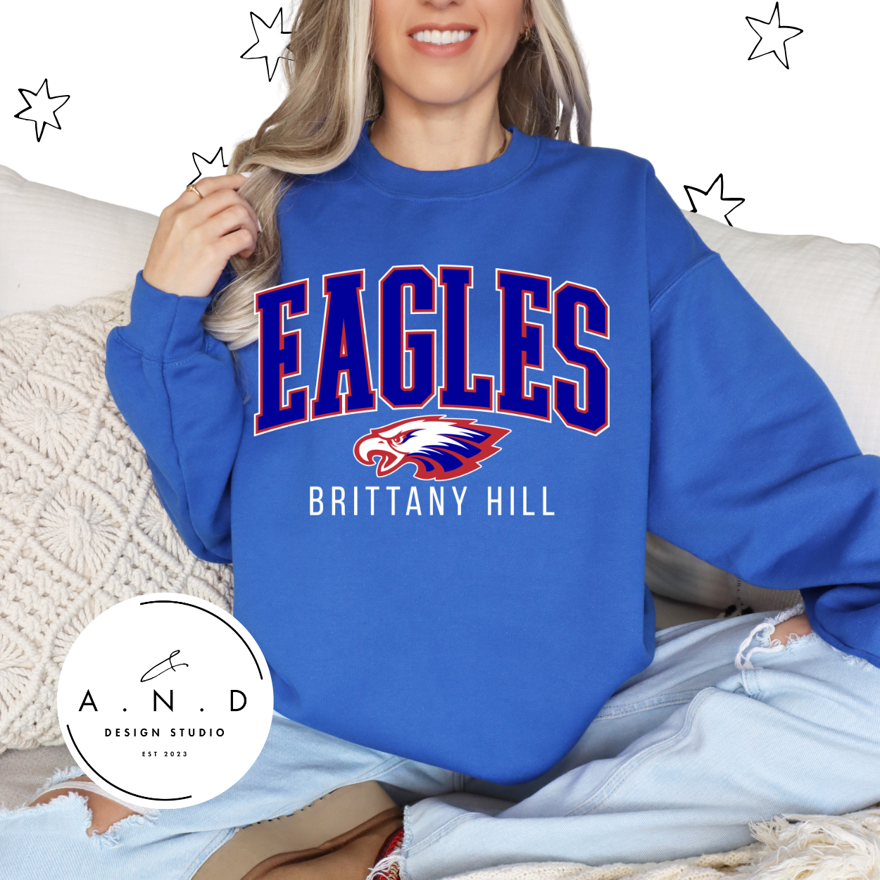 Brittany Hill Eagles Stacked