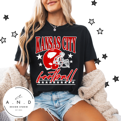 Kansas City Football Helmet