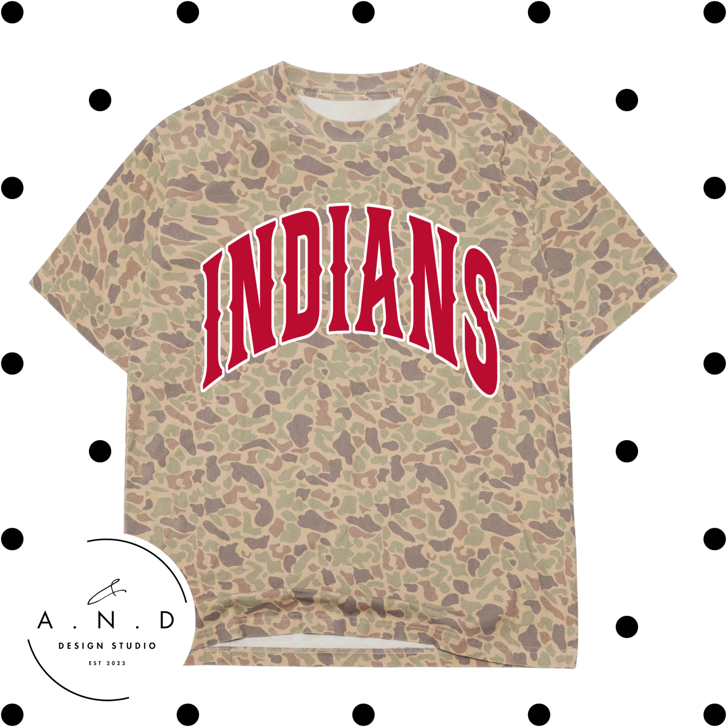 Indians Camo (Green, Grey, Duck)
